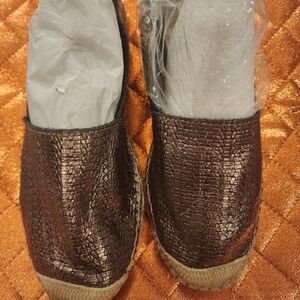 leather upper Espadrilles